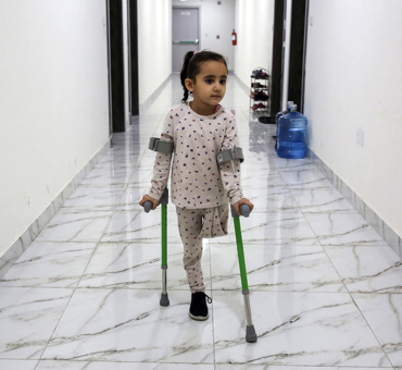 Prosthetics for children in Gaza 