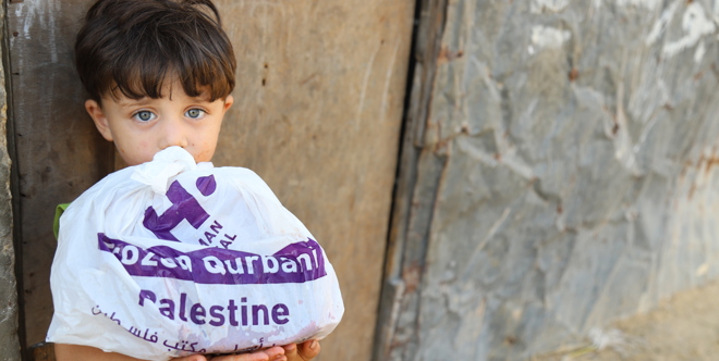 Canned or frozen Qurbani in Gaza